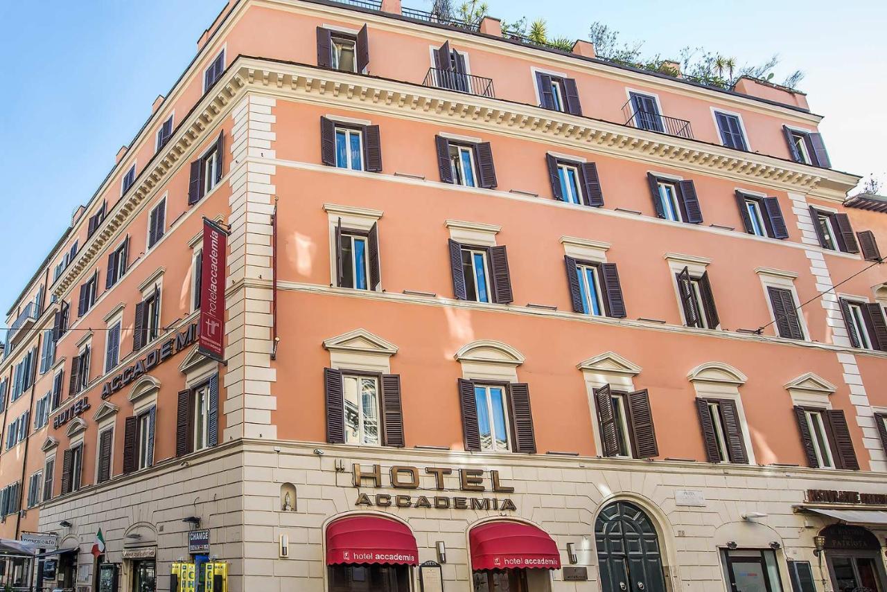 Hotel Accademia Roma Esterno foto