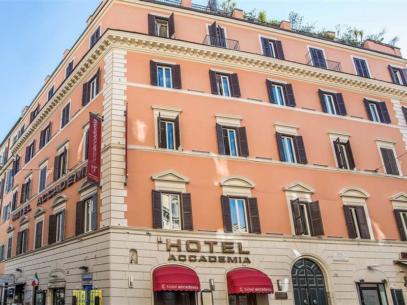 Hotel Accademia Roma Esterno foto