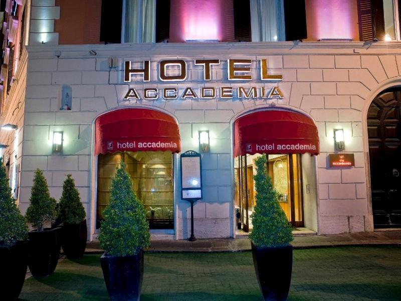 Hotel Accademia Roma Esterno foto